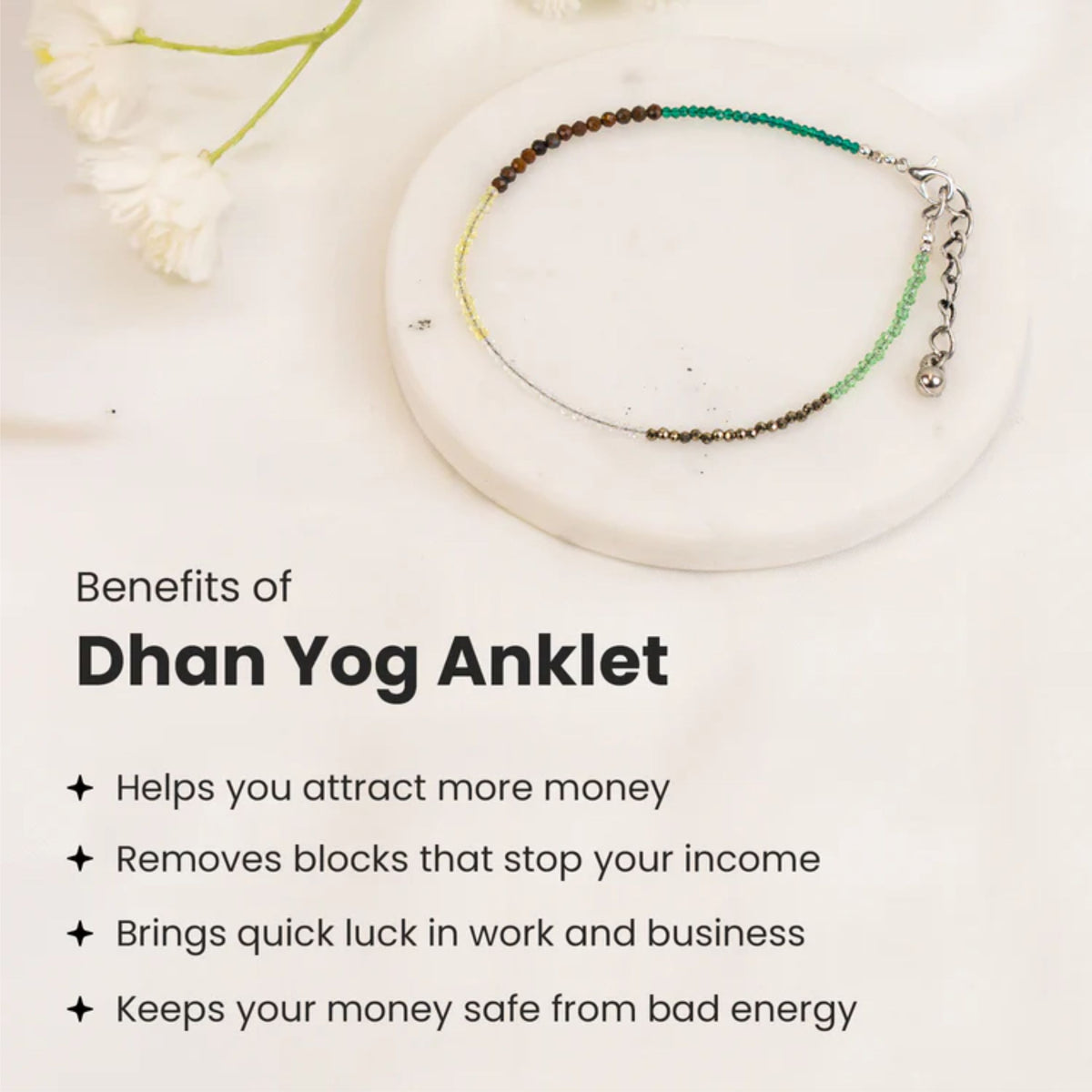 Dhanyog Anklet – Wealth Activation & Positive Energy Anklet