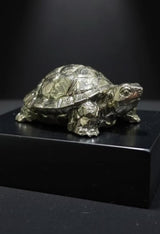 Pyrite Tortoise – The Guardian of Wealth, Stability & Long-Lasting Success