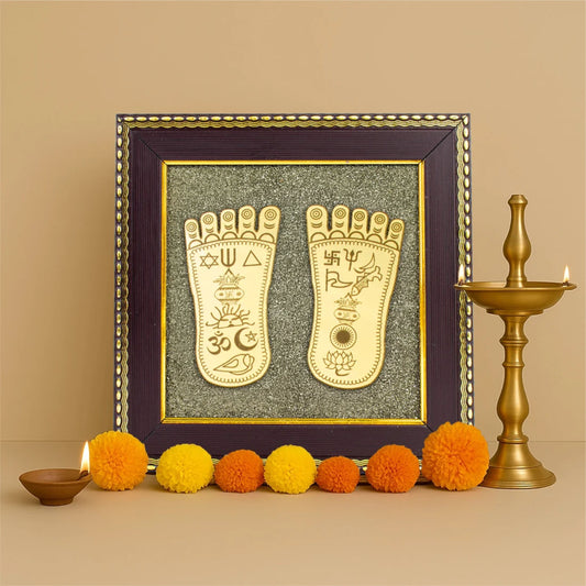 Oracle Horizon Lakshmi Charan Paduka on Pyrite Frame
